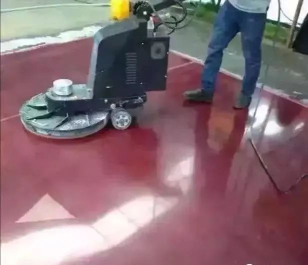 固化染色地坪
